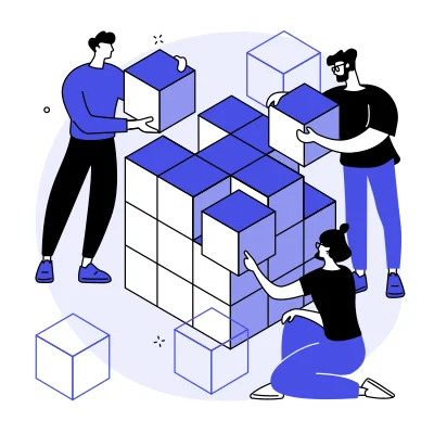 Data blocks illustration